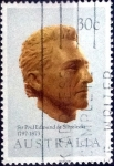 Stamps Australia -  Scott#887 cr5f intercambio, 0,35 usd, 30 cents. 1983