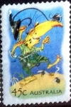Stamps Australia -  Scott#2100 intercambio, 0,75 usd, 45 cents. 2002