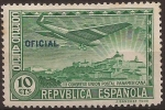 Stamps Spain -  III Congreso Unión Postal Panamericana OFICIAL 1931 10 cents