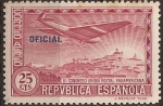 Sellos de Europa - Espa�a -  III Congreso Unión Postal Panamericana OFICIAL 1931 25 cents