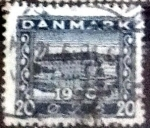 Sellos de Europa - Dinamarca -  Scott#157 intercambio, 0,35 usd, 20 cents. 1920