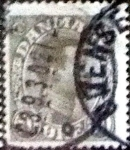 Stamps Denmark -  Scott#122 intercambio, 0,30 usd, 50 cents. 1922
