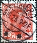 Sellos de Europa - Dinamarca -  Scott#105 intercambio, 0,25 usd, 20 cents. 1926