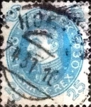Stamps Denmark -  Scott#216 intercambio, 0,75 usd, 25 cents. 1930