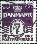 Sellos de Europa - Dinamarca -  Scott#226 intercambio, 0,25 usd, 7 cents. 1933