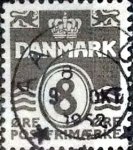 Stamps Denmark -  Scott#227 intercambio, 0,25 usd, 8 cents. 1933
