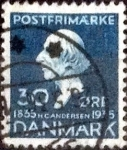 Stamps Denmark -  Scott#251 intercambio, 0,35 usd, 30 cents. 1935