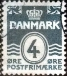 Sellos de Europa - Dinamarca -  Scott#222 intercambio, 0,25 usd, 4 cents. 1933
