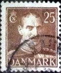 Stamps Denmark -  Scott#283 intercambio, 0,30 usd, 25 cents. 1943