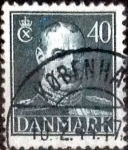 Stamps Denmark -  Scott#286 intercambio, 0,20 usd, 40 cents. 1943