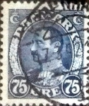 Sellos de Europa - Dinamarca -  Scott#240A intercambio, 0,25 usd, 75 cents. 1941