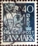 Stamps Denmark -  Scott#238J intercambio, 0,25 usd, 20 cents. 1940