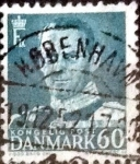 Stamps Denmark -  Scott#313 intercambio, 0,20 usd, 60 cents. 1950