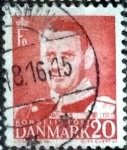 Stamps Denmark -  Scott#307 intercambio, 0,20 usd, 20 cents. 1948