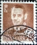Sellos de Europa - Dinamarca -  Scott#308 intercambio, 0,20 usd, 25 cents. 1948