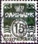 Sellos de Europa - Dinamarca -  Scott#382 intercambio, 0,20 usd, 15 cents. 1963