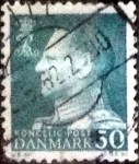 Stamps Denmark -  Scott#389 intercambio, 0,20 usd, 50 cents. 1961