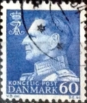 Stamps Denmark -  Scott#390 intercambio, 0,20 usd, 60 cents. 1961