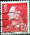 Sellos de Europa - Dinamarca -  Scott#418 intercambio, 0,20 usd,  50 cents. 1965