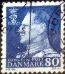 Stamps Denmark -  Scott#419 intercambio, 0,20 usd,  80 cents. 1965