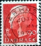 Sellos de Europa - Dinamarca -  Scott#539 intercambio, 0,20 usd, 90 cents. 1974