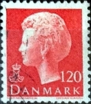 Sellos de Europa - Dinamarca -  Scott#547 intercambio, 0,20 usd, 120 cents. 1977