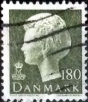 Stamps Denmark -  Scott#550 intercambio, 0,30 usd, 180 cents. 1977