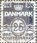 Sellos de Europa - Dinamarca -  Scott#833 intercambio, 0,25 usd, 25 cents. 1990