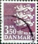 Sellos de Europa - Dinamarca -  Scott#501 intercambio, 0,20 usd, 3,50 coronas 1972