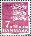 Sellos de Europa - Dinamarca -  Scott#504 intercambio, 0,20 usd, 7 coronas 1978