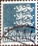 Sellos de Europa - Dinamarca -  Scott#717 intercambio, 2,40 usd, 5,50 coronas 1984