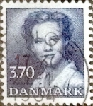 Stamps Denmark -  Scott#714 intercambio, 0,35 usd, 370 cents. 1984