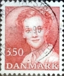 Stamps Denmark -  Scott#887 intercambio, 0,25 usd, 350 cents. 1990
