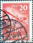 Stamps Denmark -  Scott#289 intercambio, 0,20 usd, 20 cents. 1943