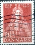 Sellos de Europa - Dinamarca -  Scott#293 intercambio, 0,20 usd, 20 cents. 1944