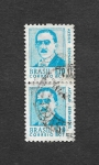 Stamps Brazil -  1063 - Arthur Bernardes