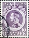 Stamps Denmark -  Scott#294 intercambio, 0,20 usd, 10 cents. 1945