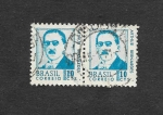 Stamps Brazil -  1063 - Arthur Bernardes