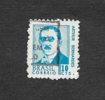 Sellos de America - Brasil -  1063 - Arthur Bernardes