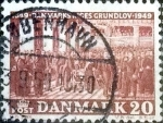 Sellos de Europa - Dinamarca -  Scott#315 intercambio, 0,20 usd, 20 cents. 1949