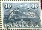 Stamps Denmark -  Scott#303 intercambio, 0,75 usd, 40 cents. 1947