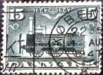 Sellos de Europa - Dinamarca -  Scott#301 intercambio, 0,35 usd, 15 cents. 1947