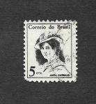 Sellos de America - Brasil -  1039 - Anita Garibaldi