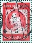 Stamps Denmark -  Scott#366  intercambio, 0,20 usd, 30 cents. 1959