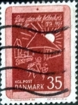 Stamps Denmark -  Scott#411 intercambio, 0,20 usd, 35 cents. 1964