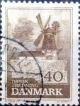 Stamps Denmark -  Scott#423 intercambio, 0,20 usd, 40 cents. 1965