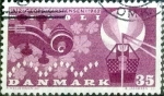 Stamps Denmark -  Scott#404 intercambio, 0,20 usd, 35 cents. 1962