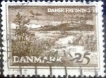 Sellos de Europa - Dinamarca -  Scott#414 intercambio, 0,20 usd, 25 cents. 1964