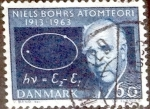 Stamps Denmark -  Scott#410 intercambio, 0,20 usd, 60 cents. 1963