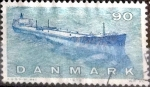 Stamps Denmark -  Scott#475 dm1g intercambio, 0,60 usd, 90 cents. 1970